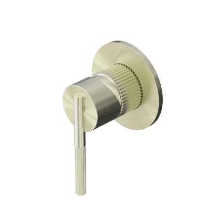 SAN ROMEDIO SHOWER MIXER VALVE SINGLE FUNCTION WALL MOUNT SHOWER VALVE TRIM REPLACEMENT KIT BRUSHED GOLD (NR212309BG)