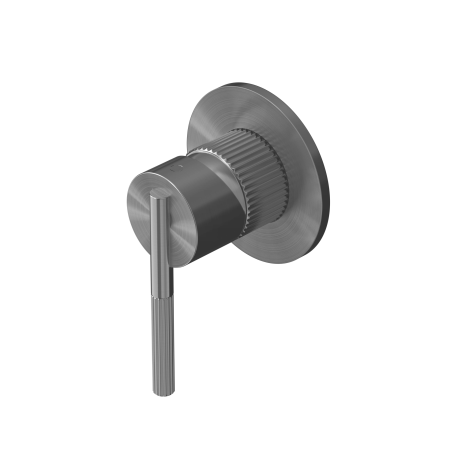 SAN ROMEDIO SHOWER MIXER VALVE SINGLE FUNCTION WALL MOUNT SHOWER VALVE TRIM REPLACEMENT KIT GUN METAL GREY (NR212309GM)
