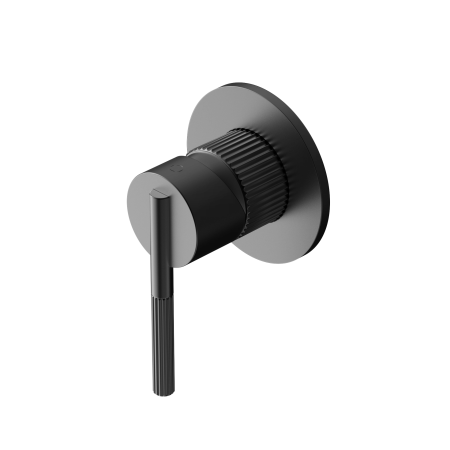 SAN ROMEDIO SHOWER MIXER VALVE SINGLE FUNCTION WALL MOUNT SHOWER VALVE TRIM REPLACEMENT KIT MATTE BLACK (NR212309MB)