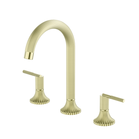 SAN ROMEDIO BASIN TAP SETS BASIN FUCET BATHROOM VESSEL FAUCET BRASS BRUSHED GOLD (NR262301bBG)