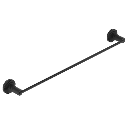 SAN ROMEDIO SINGLE TOWEL RAIL TOWEL HOLDER HANGER TOWEL RACK 600MM SINGLE TOWEL RAIL 600MM MATTE BLACK (NR2824MB)