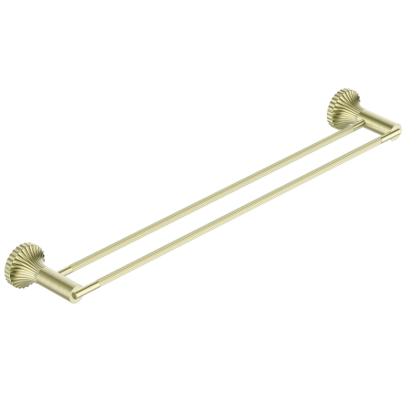 SAN ROMEDIO DOUBLE TOWEL RAIL TOWEL HOLDER HANGER TOWEL RACK 600MM BRUSHED GOLD ( NR2824dBG)