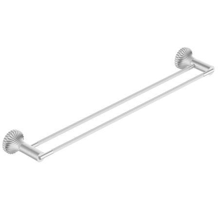 SAN ROMEDIO DOUBLE TOWEL RAIL TOWEL HOLDER HANGER TOWEL RACK 600MM BRUSHED NICKEL ( NR2824dBN)