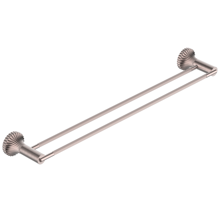 SAN ROMEDIO DOUBLE TOWEL RAIL TOWEL HOLDER HANGER TOWEL RACK 600MM BRUSHED BRONZE ( NR2824dBZ )
