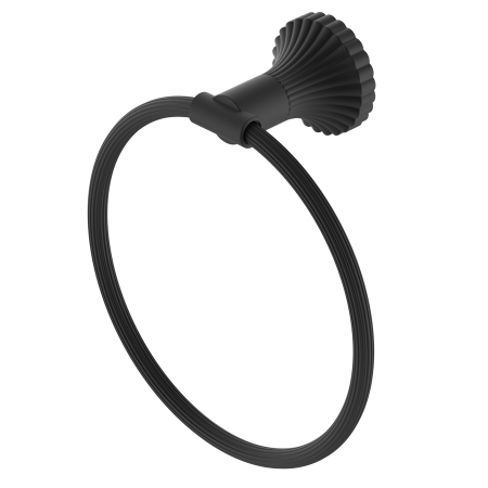 SAN ROMEDIO BATH HAND TOWEL RING TOWEL HOLDER MATTE BLACK ( NR2880MB )