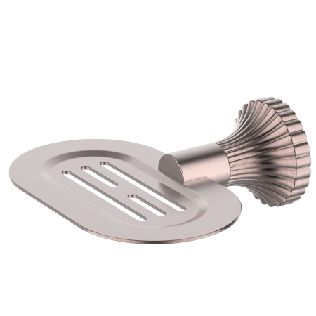 SAN ROMEDIO SOAP DISH HOLDER RAZOR HOLDER SOAP BAR HOLDER SOAP SAVER SOAP BASKET BRUSHED BRONZE (NR2881BZ)