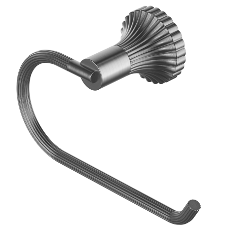SAN ROMEDIO TOILET ROLL HOLDER STAND TOILET PAPER HOLDE TISSUE ROLL HOLDER GUN METAL GREY (NR2886GM)