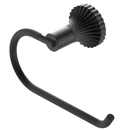 SAN ROMEDIO TOILET ROLL HOLDER STAND TOILET PAPER HOLDE TISSUE ROLL HOLDER MATTE BLACK (NR2886MB)