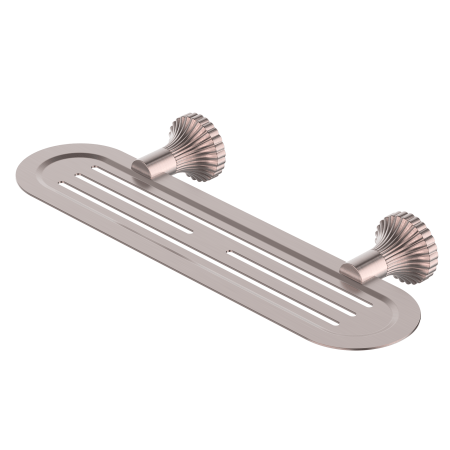 SAN ROMEDIO METAL SHOWER SHELF BATHROOM SHELVES WALL MOUNT  BRUSHED BRONZE (NR2887aBZ)