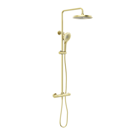 OPAL SHOWER SYSTEM SHOWER SET WITH AIR SHOWER SHOWER FAUCET BRUSHED GOLD (NR251905kBG)