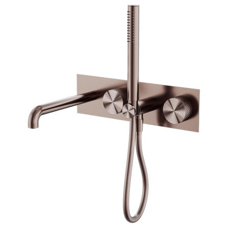 OPAL PROGRESSIVE SHOWER SYSTEM WITH SPOUT SHOWER FAUCET 250MM BRUSHED BRONZE (NR252003a250BZ)