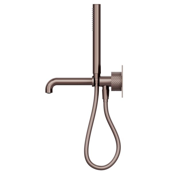 OPAL PROGRESSIVE SHOWER SYSTEM WITH SPOUT SHOWER FAUCET 250MM BRUSHED BRONZE (NR252003a250BZ)