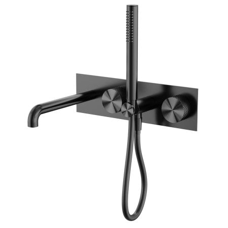 OPAL PROGRESSIVE SHOWER SYSTEM WITH SPOUT SHOWER FAUCET 250MM GRAPHITE (NR252003a250GR)