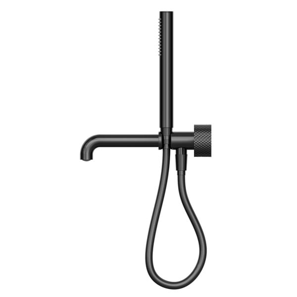 OPAL PROGRESSIVE SHOWER SYSTEM SEPARATE PLATE WITH SPOUT SHOWER FAUCET 230MM GRAPHITE (NR252003B230GR)