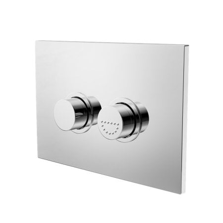 RAISED DISABLED CARE PNEUMATIC FLUSH BUTTONS PLATE DDA COMPLAINT CHROME (NRCRPL002CH)