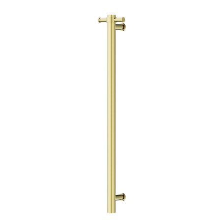 NON-HEATED VERTICAL TOWEL RAIL 900MM BRUSHED GOLD (NRV901BG)