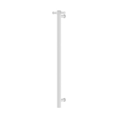 NON-HEATED VERTICAL TOWEL RAIL 900MM MATTE WHITE (NRV901MW)