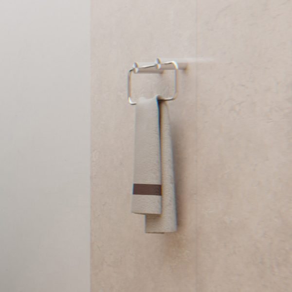 ZEN SS316L HAND TOWEL RING HARDWARE ACCESSORIES HAND TOWEL HOLDER BRUSHED NICKEL (NR1680BN)
