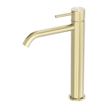 ZEN SS316L TALL BASIN MIXER BATHROOM TALL SINK FAUCETS BRUSHED GOLD (NR162201aBG)