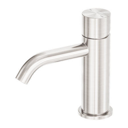 ZEN SS316L BASIN MIXER HANDLESS ONE HOLE BASIN MIXER FAUCETS BRUSHED NICKEL (NR162201bBN)