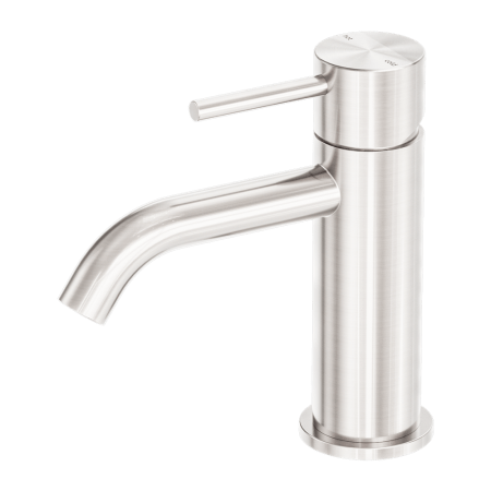 ZEN SS316L BASIN MIXER SINK FAUCETS BATHROOM SINGLE HANDLE BASIN MIXER TAP BRUSHED NICKEL (NR162201BN)