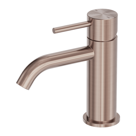 ZEN SS316L BASIN MIXER SINK FAUCETS BATHROOM SINGLE HANDLE BASIN MIXER TAP BRUSHED BRONZE (NR162201BZ)