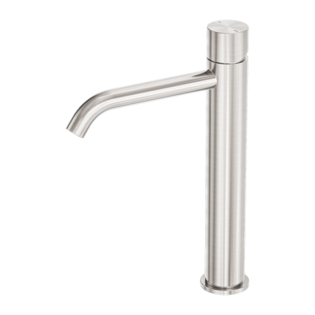 ZEN SS316L TALL BASIN MIXER HANDLESS ONE HOLE SINK FAUCETS BRUSHED NICKEL (NR162201cBN)