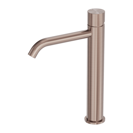 ZEN SS316L TALL BASIN MIXER HANDLESS ONE HOLE SINK FAUCETS BRUSHED BRONZE (NR162201cBZ)