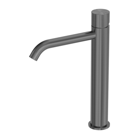 ZEN SS316L TALL BASIN MIXER HANDLESS ONE HOLE SINK FAUCETS GRAPHITE (NR162201cGR)