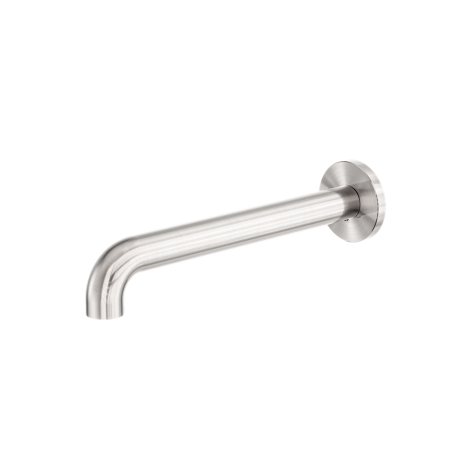 ZEN SS316L ROUND BASIN/BATH SPOUT TUB SPOUT BATHROOM FOLDING SPOUT BATHTUB FAUCET ONLY 185/230MM BRUSHED NICKEL