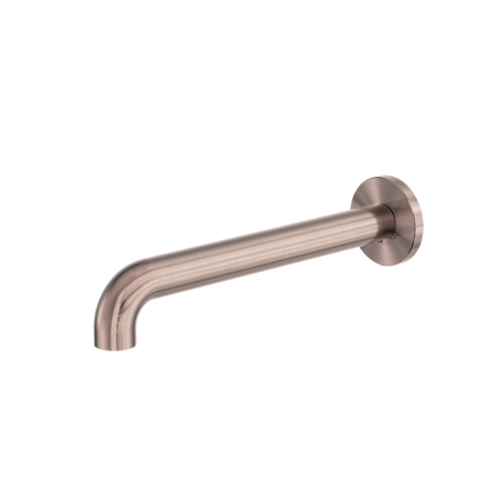 ZEN SS316L ROUND BASIN/BATH SPOUT TUB SPOUT BATHROOM FOLDING SPOUT BATHTUB FAUCET ONLY 185/230MM BRUSHED BRONZE