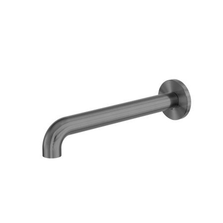 ZEN SS316L ROUND BASIN/BATH SPOUT TUB SPOUT BATHROOM FOLDING SPOUT BATHTUB FAUCET ONLY 185/230MM GRAPHITE