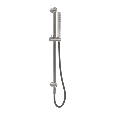 ZEN SS316L SHOWER RAIL WITH OUTDOOR SHOWER HOSE SHOWER RAIL SET BRUSHED NICKEL (NR162205B01BN)