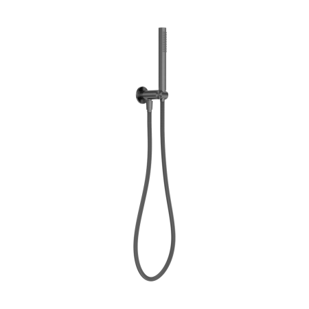 ZEN SS316L SHOWER ON BRACKET WITH OUTDOOR SHOWER HOSE ADJUSTABLE ANGLE BRACKET GRAPHITE (NR162205D01GR)