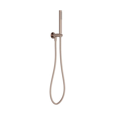 ZEN SS316L SHOWER ON BRACKET WITH SHOWER HOSE ADJUSTABLE ANGLE BRACKET BRUSHED BRONZE (NR162205D02BZ)