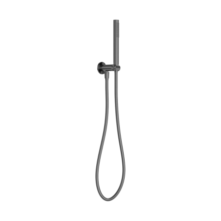 ZEN SS316L SHOWER ON BRACKET WITH SHOWER HOSE ADJUSTABLE ANGLE BRACKET GRAPHITE (NR162205D02GR)