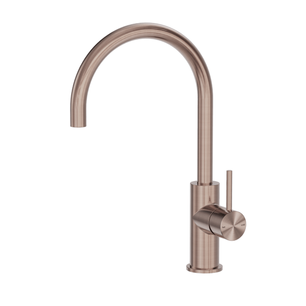 ZEN SS316L SINGLE HANDLE HIGH ARC KITCHEN FAUCET KITCHEN MIXER BRUSHED BRONZE (NR162207BZ)