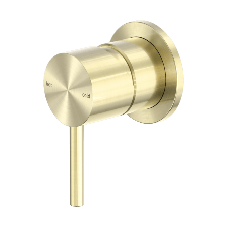 ZEN SS316L SHOWER MIXER VALVE KIT SINGLE HANDLE SHOWER VALVE BODY REPLACEMENT SINGLE FUNCTION ROUGH-IN VALVE BATHROOM TUB SHOWER TRIM KIT BRUSHED GOLD (NR162211BG)
