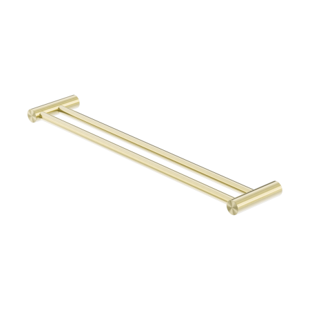 ZEN SS316L DOUBLE TOWEL RAIL TOWEL RAIL TOWEL RACKS WALL MOUNTED BATH TOWEL BARS 600/800MM BRUSHED GOLD
