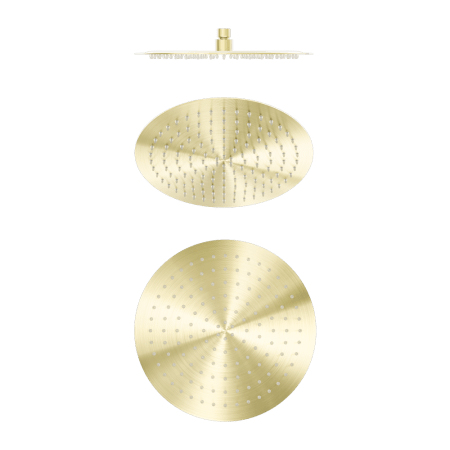 ZEN SS316L 300MM ULTRA-THIN ROUND SHOWER HEAD RAINFALL SHOWERHEAD BRUSHED GOLD (NR508041BG)