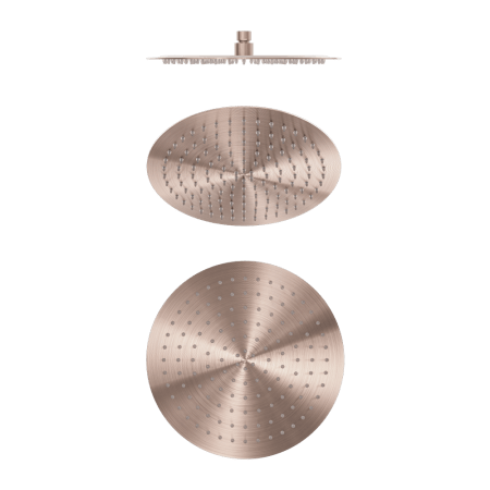 ZEN SS316L 300MM ULTRA-THIN ROUND SHOWER HEAD RAINFALL SHOWERHEAD BRUSHED BRONZE (NR508041BZ)