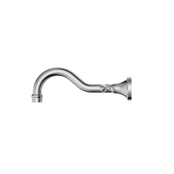 YORK WALL BASIN SET WITH METAL PORCELAIN LEVER TUB FILLER FAUCET WALL MOUNTED 2 HANDLES BATHTUB FAUCETS CHROME (NR692107A02CH)