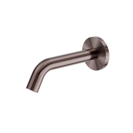 MECCA WALL MOUNT SENSOR AUTOMATIC TOUCHLESS BATHROOM FAUCETS 80MM PLATE BRUSHED BRONZE (NR405BZ)