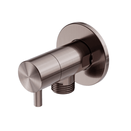 Angle Stop Valve Shutoff Valve Mini Cistern Stop Brushed Bronze (NR262109EBZ)