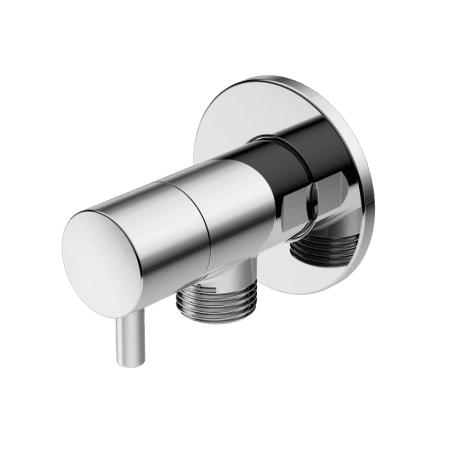 Angle Stop Valve Shutoff Valve Mini Cistern Stop Chrome (NR262109eCH)