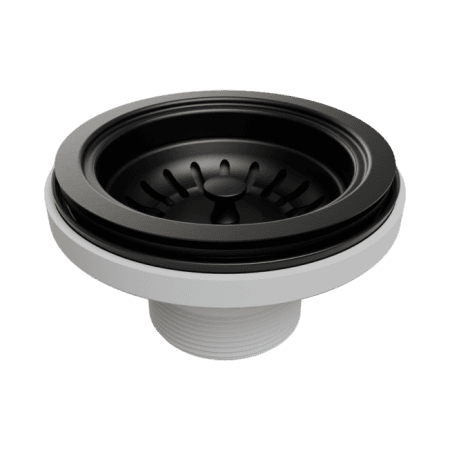 304 Stainless Steel Kitchen Sink Basket Waste PVD Black (NRA708PB)