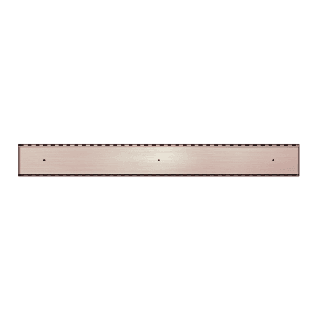 Tile Insert V Channel Floor Grate 80mm Outlet With Hole Saw Brushed Bronze (NRFG003HSBZ)