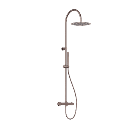 SAN ROMEDIO THERMOSTATIC SHOWER SET BRUSHED BRONZE (NR212305kBZ)