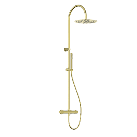 SAN ROMEDIO THERMOSTATIC SHOWER SET BRUSHED GOLD (NR212305kBG)