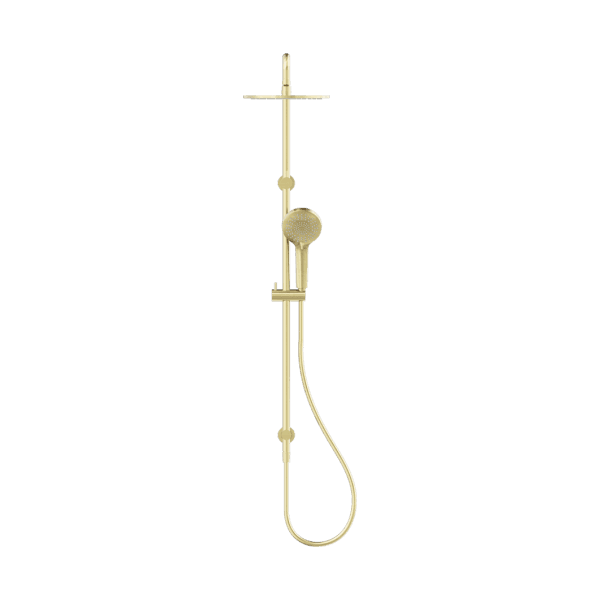 Round Twin Shower Brushed Gold (NR250805dBG)